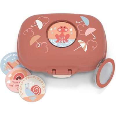 Monbento Snackboks Gram, Orange Umbrella Monbento Snackboks Gram, Orange Umbrella