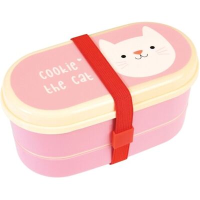 REX LONDON Cookie The Cat Lunchbox - BPA-fri, oppvaskmaskinsikker REX LONDON Cookie The Cat Lunchbox - BPA-fri, oppvaskmaskinsikker
