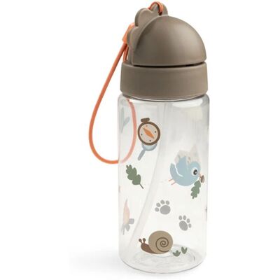 Done by Deer Sugerør Flaske Tiny Trails Sand 350ml Done by Deer Sugerør Flaske Tiny Trails Sand 350ml