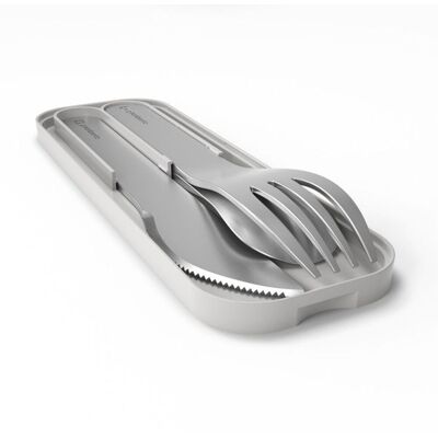 Monbento Pocket Bestikk, Grey Coton Monbento Pocket Bestikk, Grey Coton