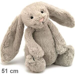 Jellycat Bashful Beige Kanin 51 Cm