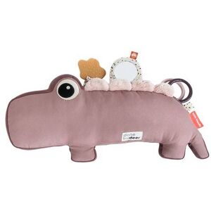 Done By Deer Tummy Time Activity Toy Croco, Powder