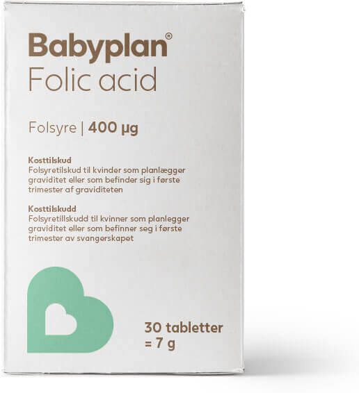 Babyplan Folsyre / Folinsyre (Stk: 1 stk.)