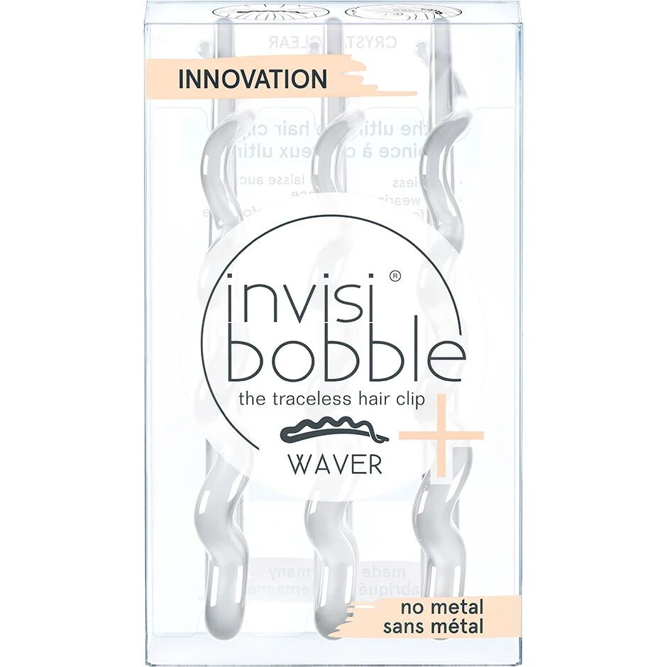 Invisibobble Waver Plus Crystal Clear,  Invisibobble Hårstrikker & Hårbånd