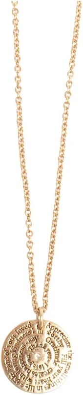 A&C Oslo Note to Self Necklace Gold,  A&C Oslo Halskjeder