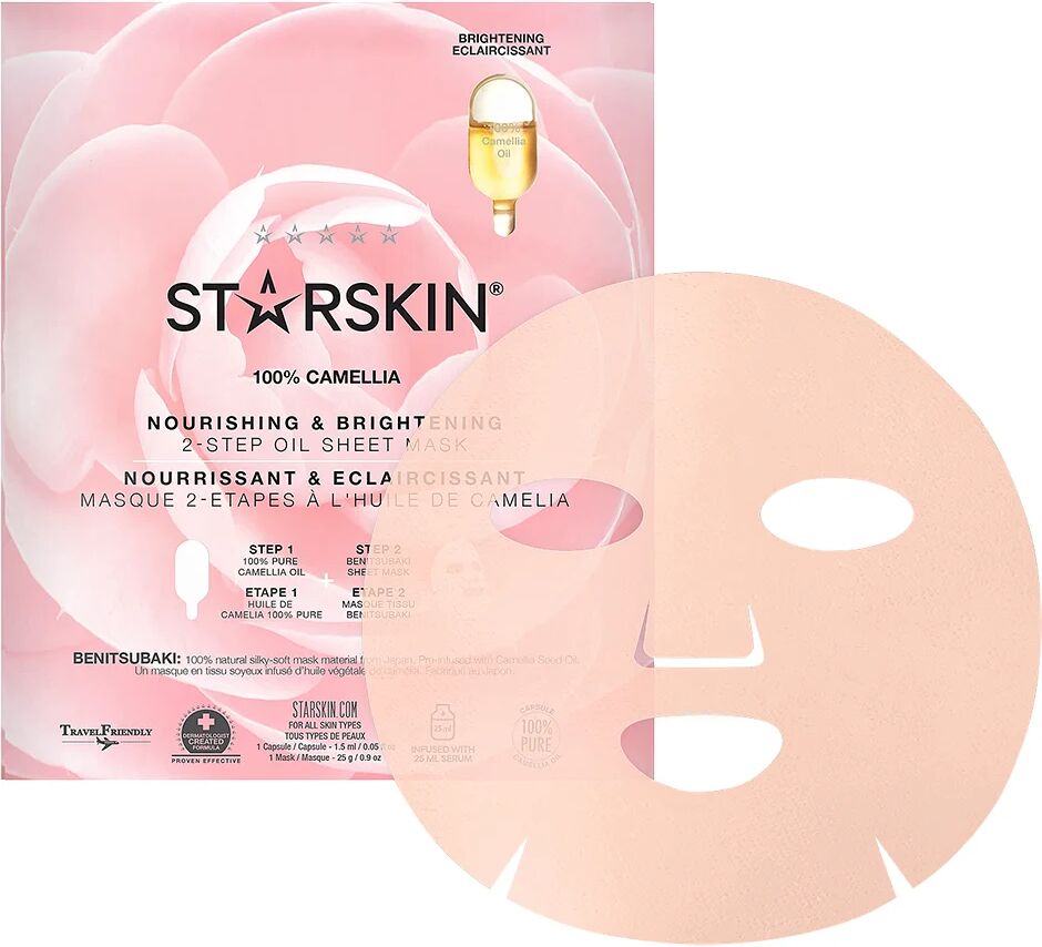 Starskin 100% Camellia Nourishing & Brightening, 25 g Starskin Ansiktsmaske