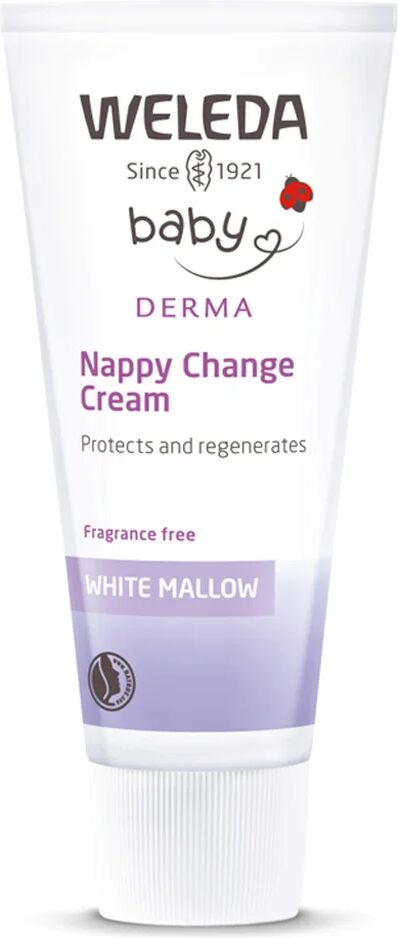 Weleda Baby Derma White Mallow Nappy Change Cream, 50 ml Weleda Hudkrem for barn