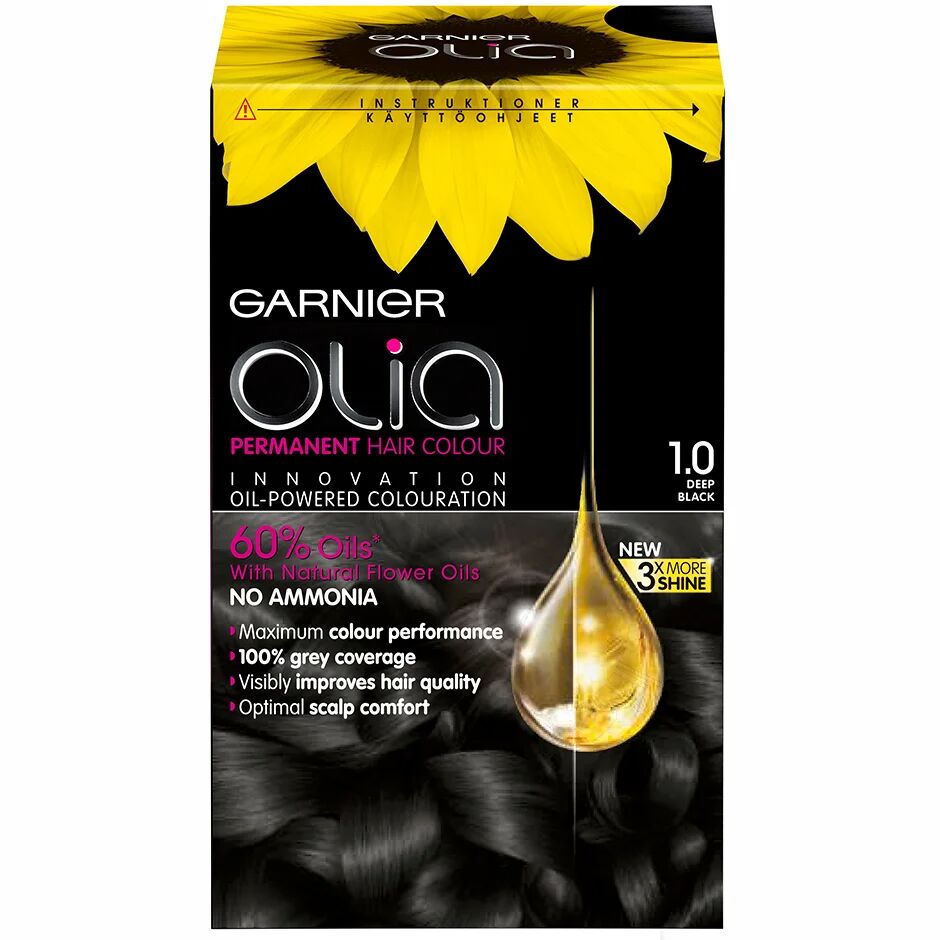 Garnier Olia Permanent Hair Colour,  Garnier Hårfarge