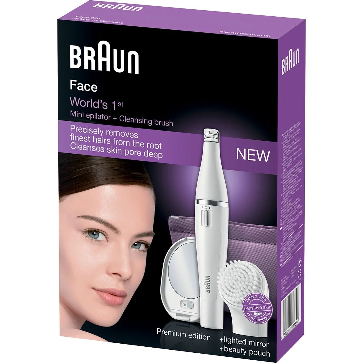 Braun Epilation & Cleansing Face 830,  Braun Epilator