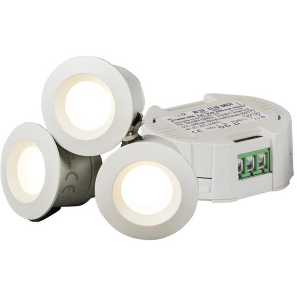 Hide-a-Lite Core Smart Downlightkit 45°, hvit, 3000 K