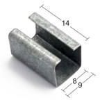 Habo 162 Firkanthylse for 0,5 mm metall