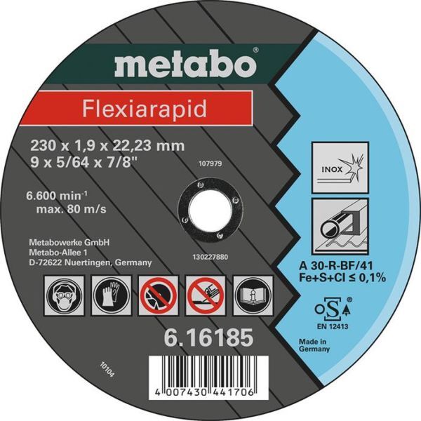 Metabo 616185000 Kappeskive