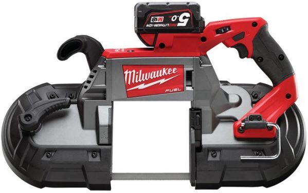 Milwaukee M18 CBS125-502C Båndsag med batteri og lader