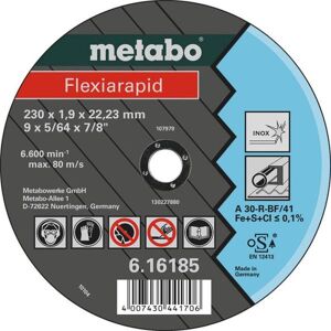 Metabo 616184000 Kappeskive