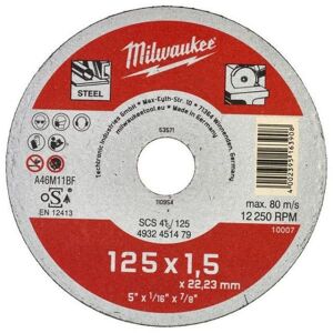Milwaukee SCS 41 Contractor Kappeskive 125x1,5 mm