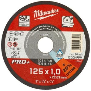 Milwaukee SCS 41 PRO+ Kappeskive 125x1 mm