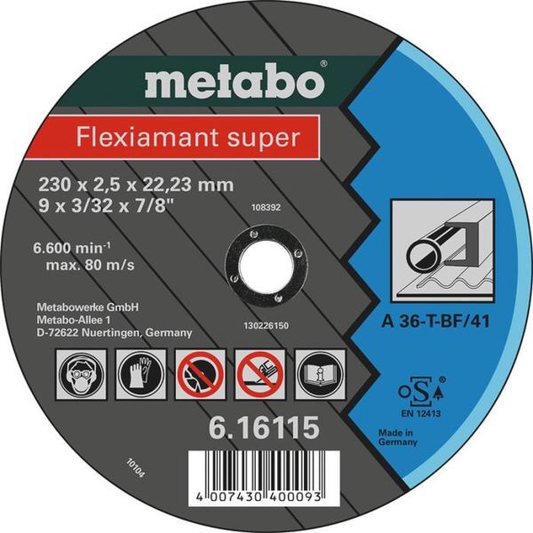 Metabo 616111000 Kappeskive