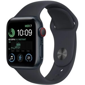Apple Watch Se Gps + Cellular 40mm Midnight Aluminium Case With Midnight Sport Band