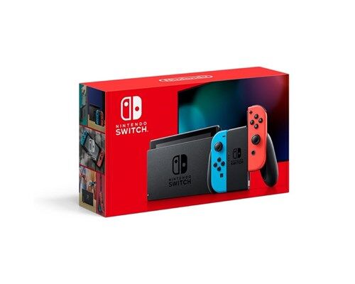 Nintendo Switch Neon Red/neon Blue (new 2019) 32gb Blå, Rød, Svart