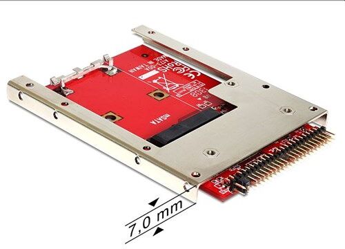 Delock Converter Ide 44 Pin > Msata With 2.5? Frame