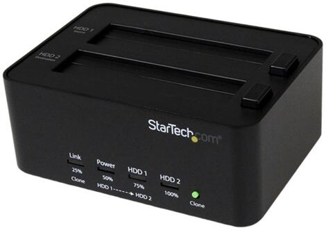 Startech Usb 3.0 Sata 2.5 / 3.5in Hdd/ssd Duplicator Docking Station