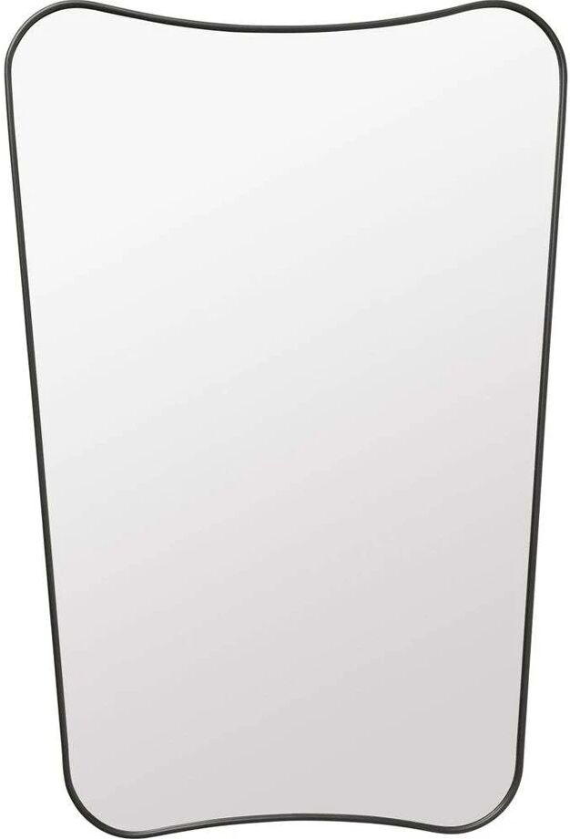 GUBI F.A. 33 Gio Ponti Wall Mirror 54X80 Black Brass - GUBI    +540 mm