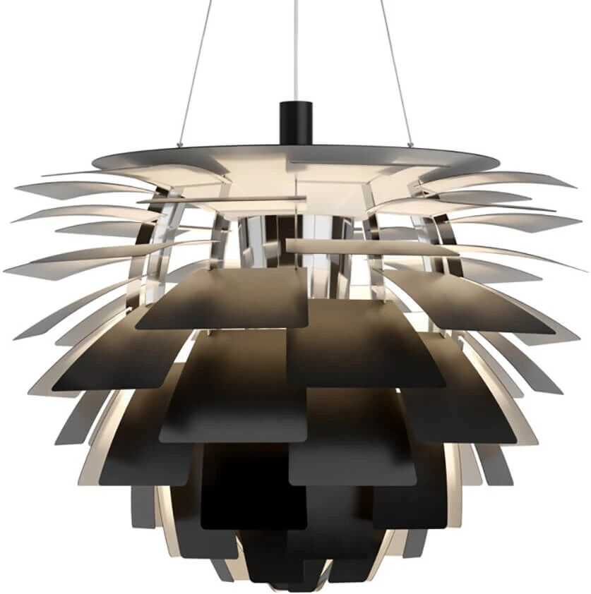 Louis Poulsen PH Artichoke 840 LED Svart - Louis Poulsen  Svart  3000K