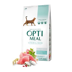 OPTIMEAL Cat Adult & Senior Sterilised & Urinary Care Turkey Tørrfôr til katt 4 kg