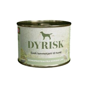 Dyrisk Lammekjøtt Våtfôr til hund 185 g
