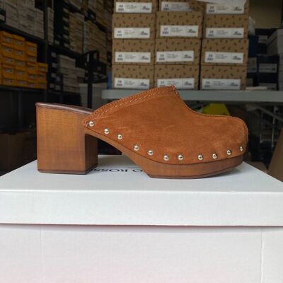 Roberto Rosso - Clogs Suede Brown 37 Brun female Roberto Rosso - Clogs Suede Brown 37 Brun female