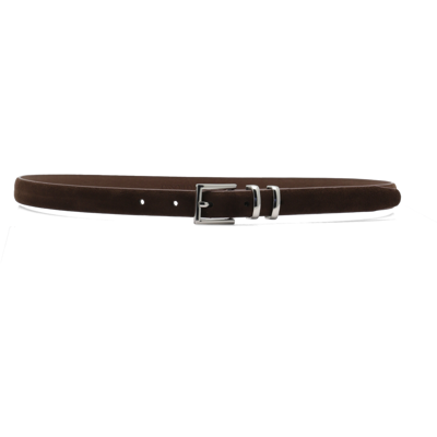 Roberto Rosso Zeno Belt Dark Brown Brun storrelse 85 unisex Roberto Rosso Zeno Belt Dark Brown Brun storrelse 85 unisex