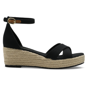 Roberto Rosso Azra Espadrille Wedge Black Sort storrelse 37 female Roberto Rosso Azra Espadrille Wedge Black Sort storrelse 37 female