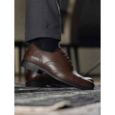 Roberto Rosso Gregers - Oxford Brogue Brown Brun storrelse 43 male Roberto Rosso Gregers - Oxford Brogue Brown Brun storrelse 43 male