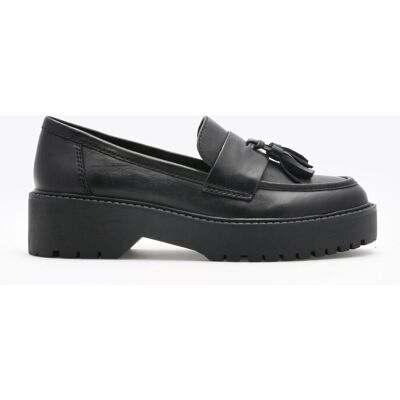 Roberto Rosso Gavazzi Loafer - Black Grå storrelse 37 female Roberto Rosso Gavazzi Loafer - Black Grå storrelse 37 female