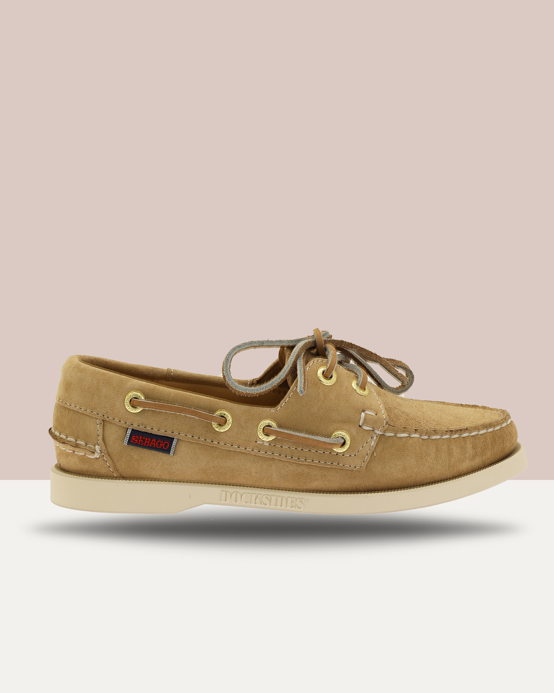 Sebago - Dockside Sand suede 35,5