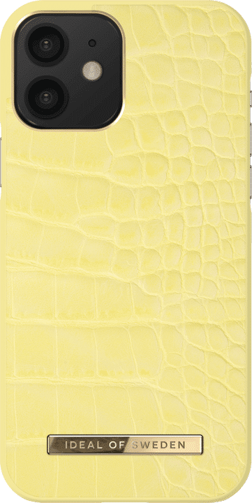 Ideal Atelier Deksel Iphone 12 Mini, Lemon Croco