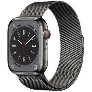 Apple Watch 8 45mm Milanese Loop, Grafitt