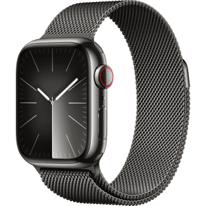 Apple Watch 9 41mm Milanese Loop, Grafitt