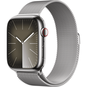 Apple Watch 9 45mm Milanese Loop, Sølv