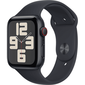 Apple Watch Se 44mm Aluminium Sport Band M/l, Midnatt