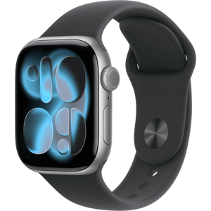 Apple Watch 11 Aluminium Sport Band S/m 42mm, Stellargrå Apple Watch 11 Aluminium Sport Band S/m 42mm, Stellargrå