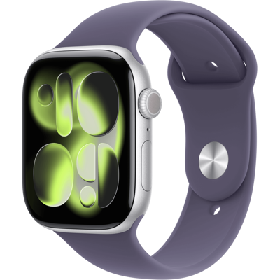 Apple Watch 11 Aluminium Sport Band M/l 46mm, Sølv Apple Watch 11 Aluminium Sport Band M/l 46mm, Sølv
