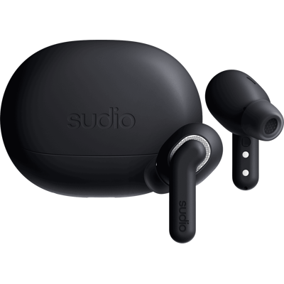 Sudio E4 Pro Trådløse Ørepropper, Svart Sudio E4 Pro Trådløse Ørepropper, Svart