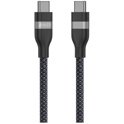 Anker Usb-C Til Usb-C Ladekabel 1 Meter, Svart Anker Usb-C Til Usb-C Ladekabel 1 Meter, Svart