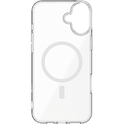 Key Magsafe Silikondeksel Iphone 16 Plus, Klar Key Magsafe Silikondeksel Iphone 16 Plus, Klar