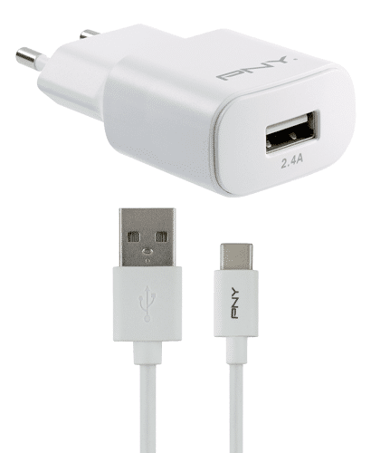 PNY Usb-C Vegglader M/kabel