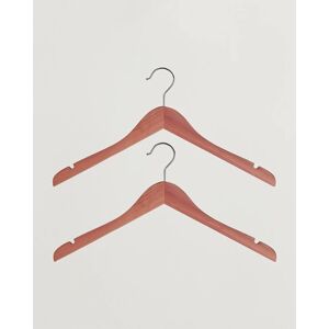 Care with Carl 2-Pack Cedar Wood Shirt Hangers