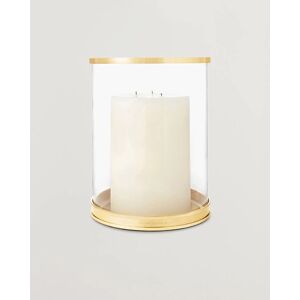 Ralph Lauren Home Modern Medium Hurricane Lamp Brass