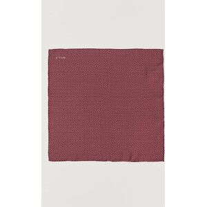 Eton Silk Polka Dot Pocket Square Wine