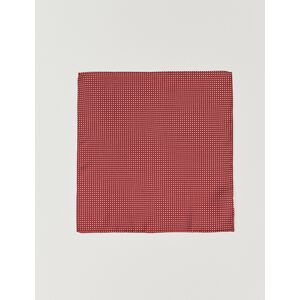 Amanda Christensen Handkerchief Dot Silk Wine Red